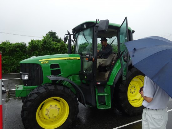 7月1日 大型特殊運転免許（農耕車限定）の取得研修に参加しました。